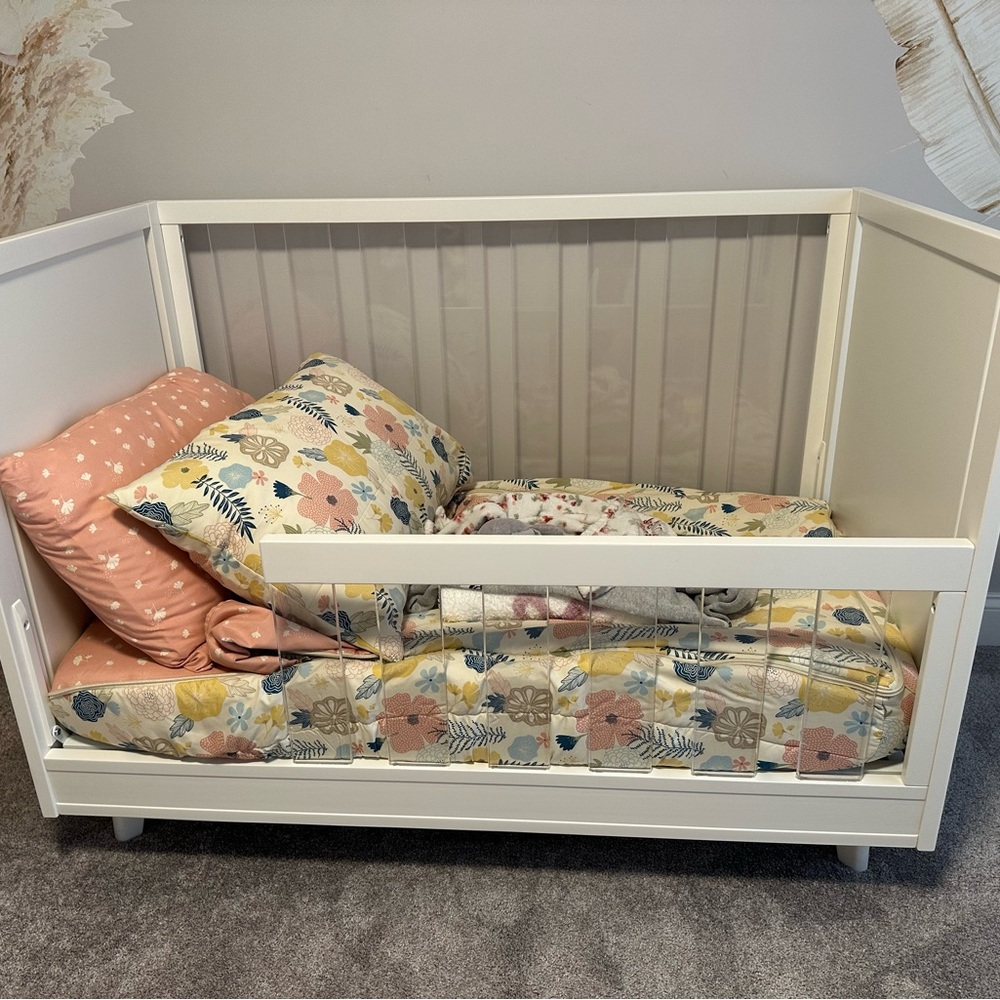 Floral Comforter Set - Pink and Yellow